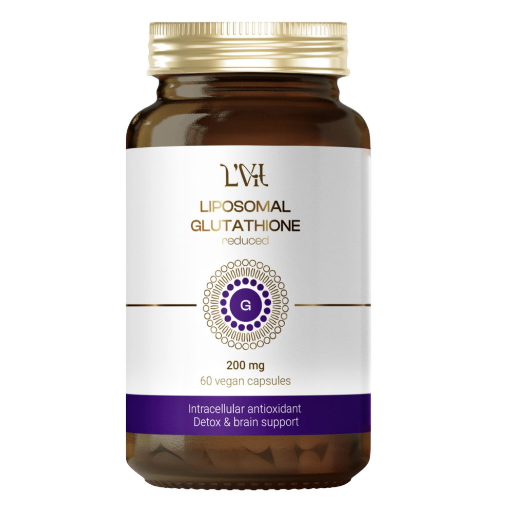 Liposomal Vitamins Glutathione 200 mg 60 veg caps , Липосомальный Глутатион