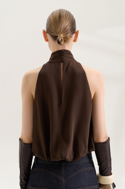 Топ из шелка Tom Choco