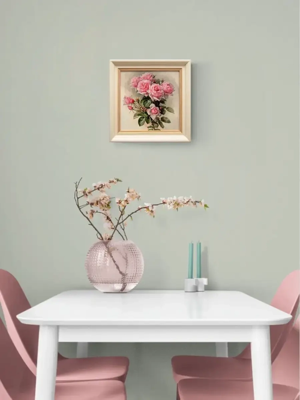 Картина на стену интерьерная на холсте 25*25 см