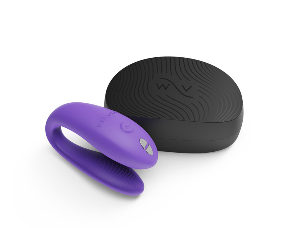 Вибромассажер для пар We-Vibe Sync Go (фиолетовый)