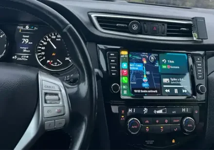 Магнитола для Nissan X-Trail T32, Qashqai J11 2014-2022 (без штатного 360, рамка тип 3) - FarCar 7015F3 монитор 9.5" QLED на Android 14, TS18, CarPlay, 4G SIM-слот