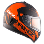 Шлем CKX TRANZ 1,5 Ams DL+EDL Caliber Matt orange M