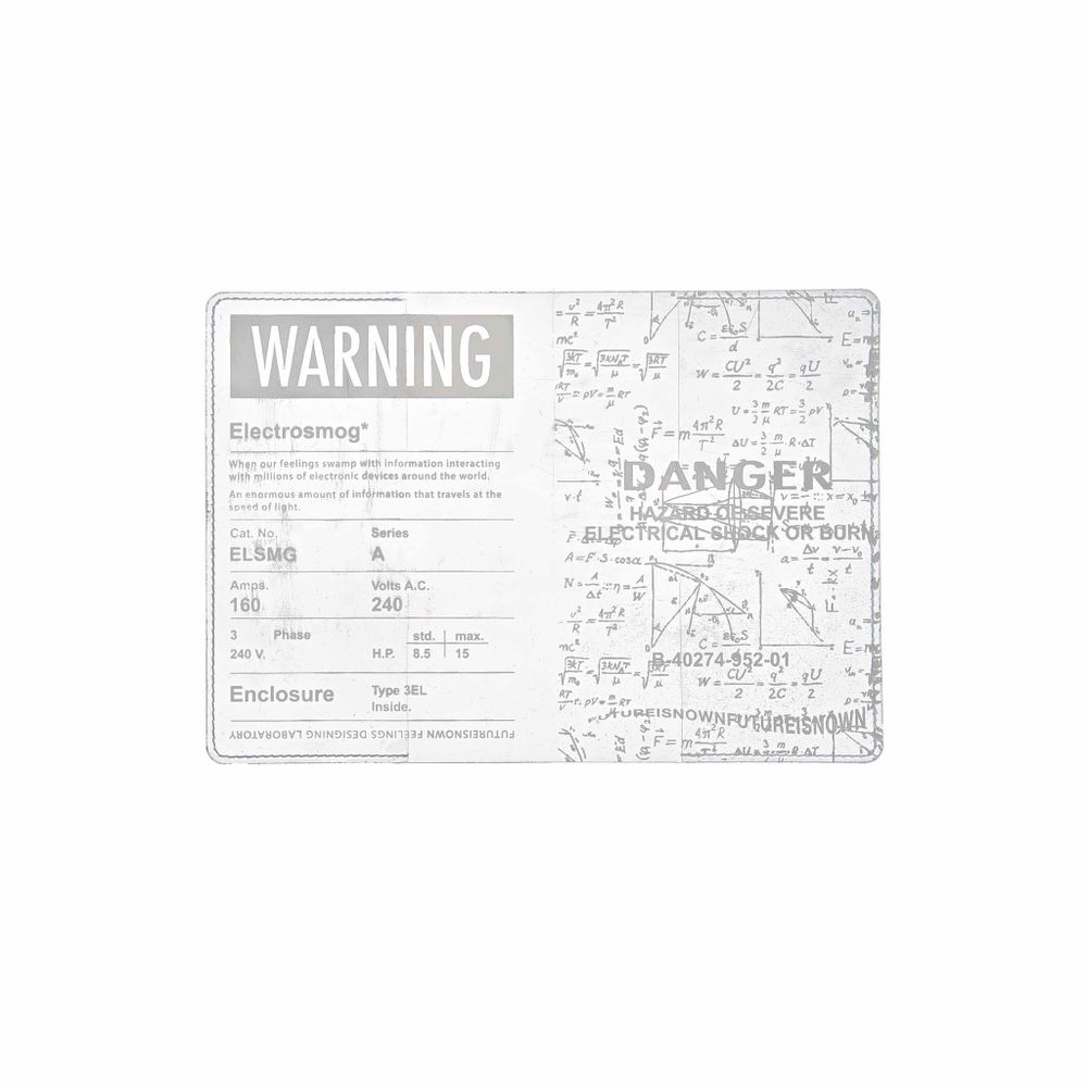 Обложка для паспорта Futureisnown Save Identity Holder Transparent