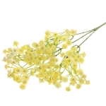 Искусственные цветы «Гипсофила» 66см цвет желтый