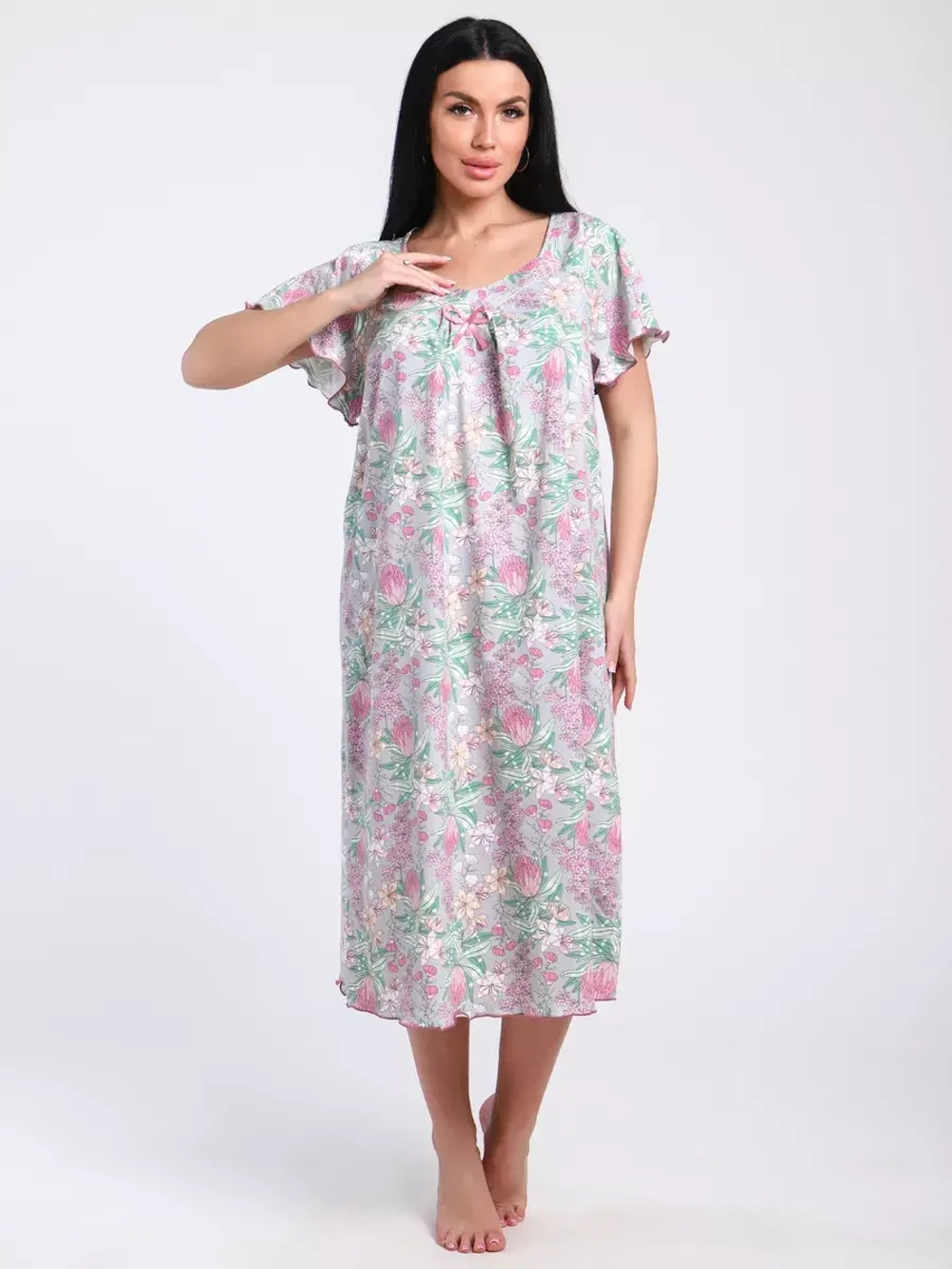 ночная сорочка на большие размеры