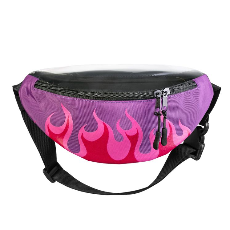 Поясная сумка ТАЙНА BLOCK-FULL Пламя фиол