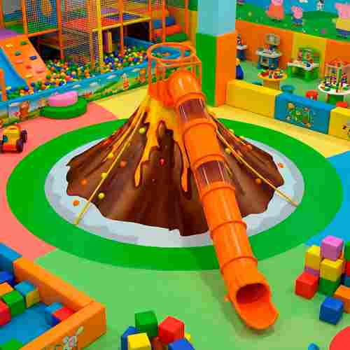 Горка скалодром для малышей «Классик» 7×7×3,3 м