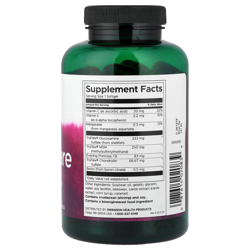 Swanson, Joint Care, 120 мягких таблеток