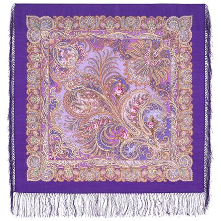 Павловопосадский платок У синего моря 681-15