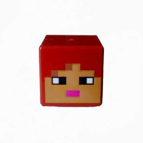 Голова исследователя джунглей Minecraft 19729pb066 Dark Red