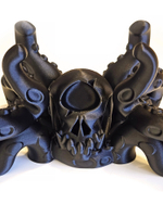 Кракен - универсальный держатель для геймпада, 3Д печать, черный матовый