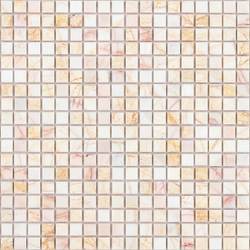 Мозаика LeeDo Caramelle: Pietrine - Ragno Rosso полированная 30,5x30,5x0,7 см (чип 15x15x7 мм)
