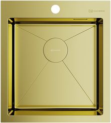 Мойка Akisame 46-LG нерж.сталь/светлое золото(арт.4973081)