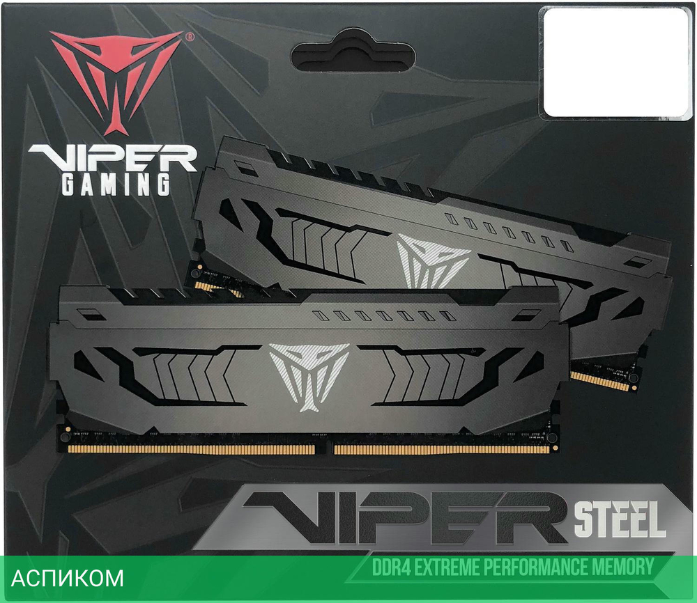 Оперативная память Patriot Viper Steel Series 16GB DDR4 PC4-28800 (PVS416G360C8)