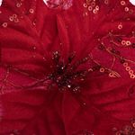 Украшение елочное 1 шт., "Цветок", диаметр 22 см, длина 20 см, ассорти 3 дизайна, ЗОЛОТАЯ СКАЗКА, 592420