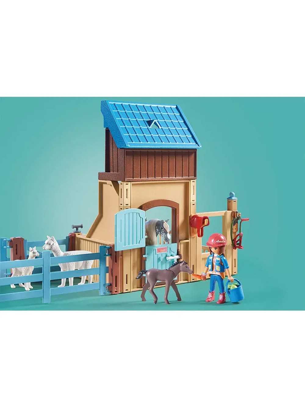 Набор Лошадь с конюшней Playmobil 71353