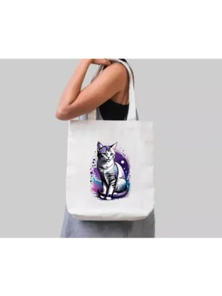 Термотрансфер "Кошечка", наклейка на одежду, 18х25