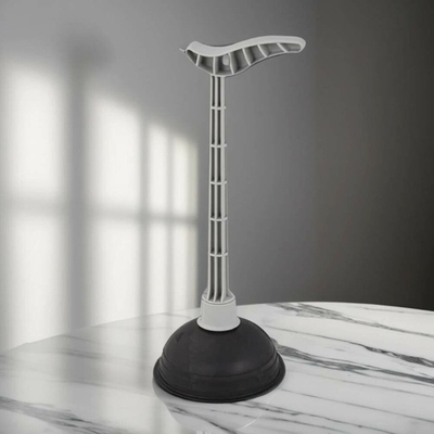 Вантуз с удлиненной ручкой, серый