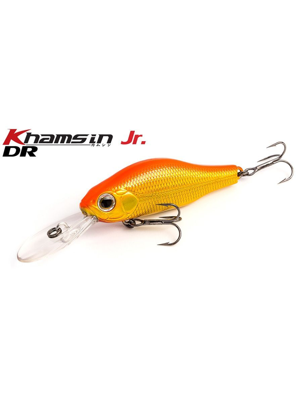 Воблер для рыбалки ZIPBAITS Khamsin Jr. DR, 50мм, 4.2гр., заглубление 1.0-1.5м., цвет 509R, суспендер