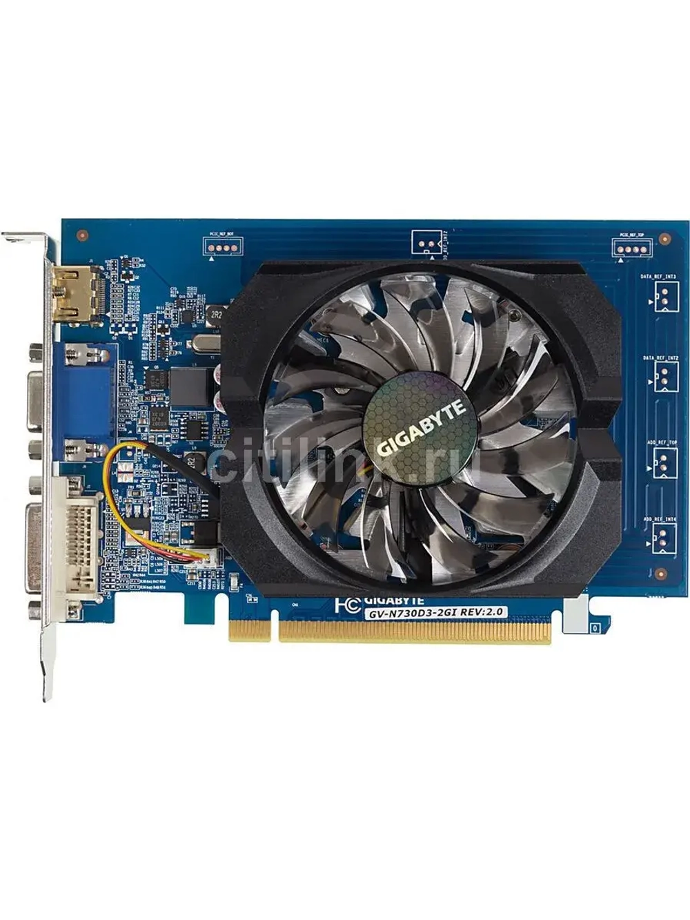 Видеокарта GeForce GT 730 GV-N730D3-2GI 2 ГБ GV-N730D3-2GI