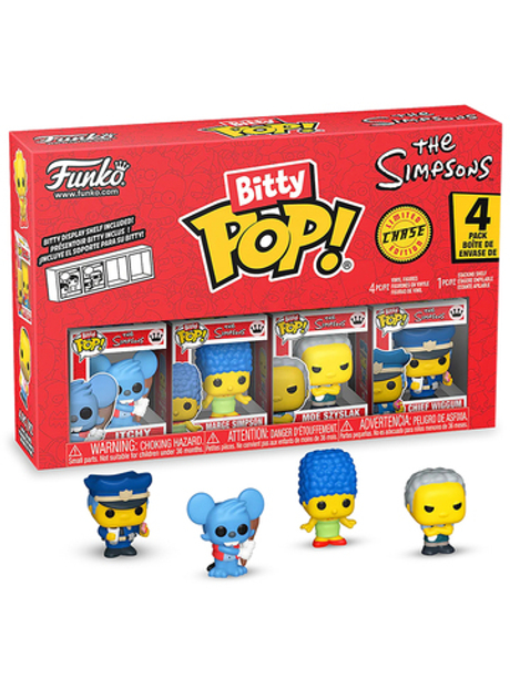 Фигурка Funko Bitty POP! Simpsons Itchy+Marge+Moe Szyslak+Сhase (1 of 4) 4PK 85708