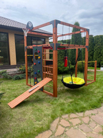 Детская площадка Савушка КУБ-1 (махагон)