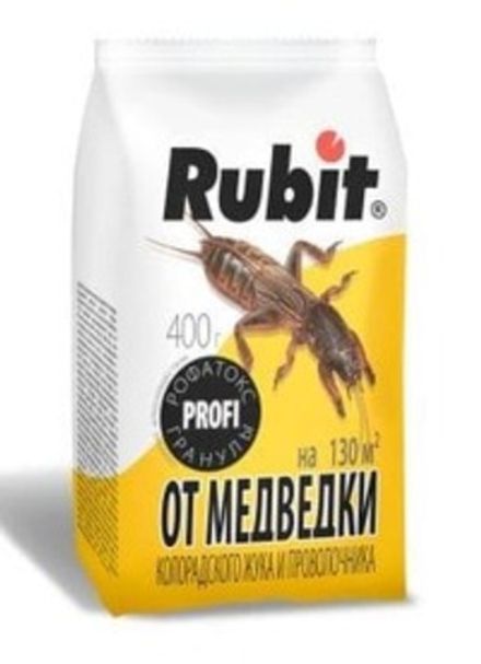 Гранулы Рофатокс от медведки и проволочника 400г (1/20)