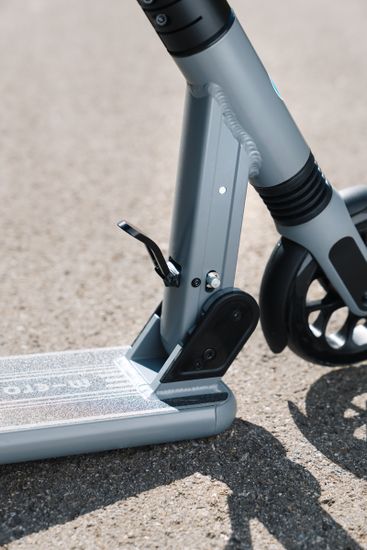 Самокат Micro Sprite Suspension серый