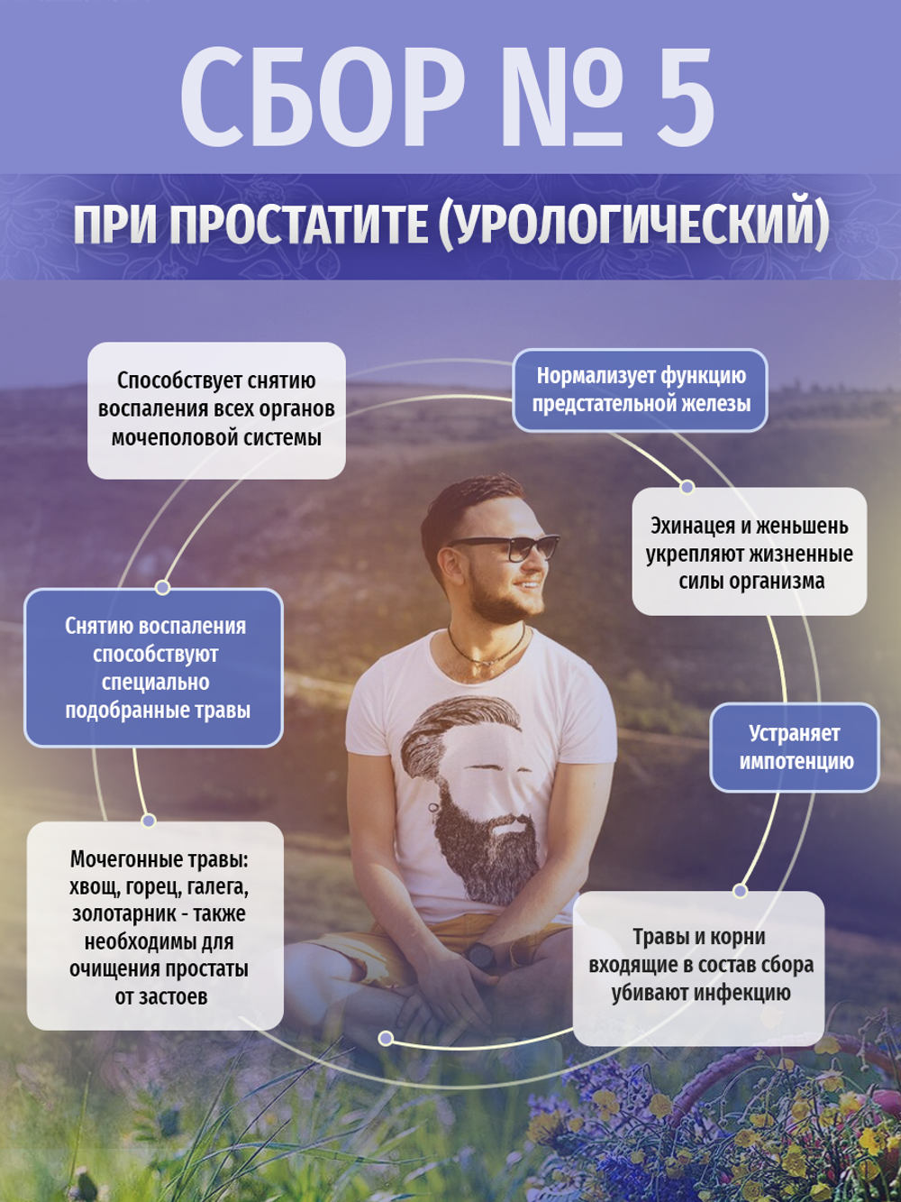 Сбор № 5 При простатите (урологический)