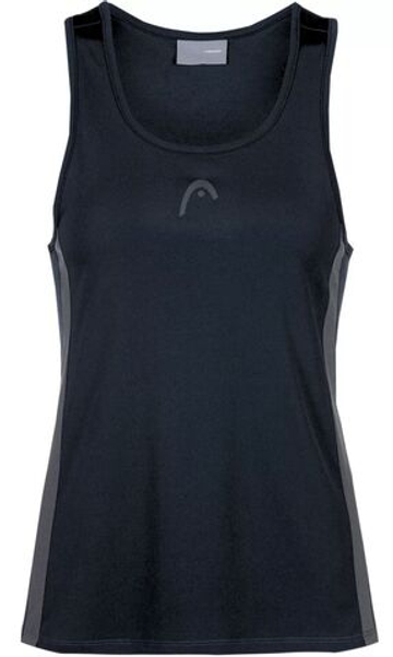 Женский топ теннисный Head Club 25 Tech Tank - black