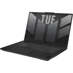 Ноутбук Asus TUF Gaming A17 FA707NUG-HX182 Ryzen 7 7445HS 16Gb SSD512Gb NVIDIA GeForce RTX4050 6Gb 17.3" IPS FHD (1920x1080) без ОС grey WiFi BT Cam (90NR0EF5-M00AX0)