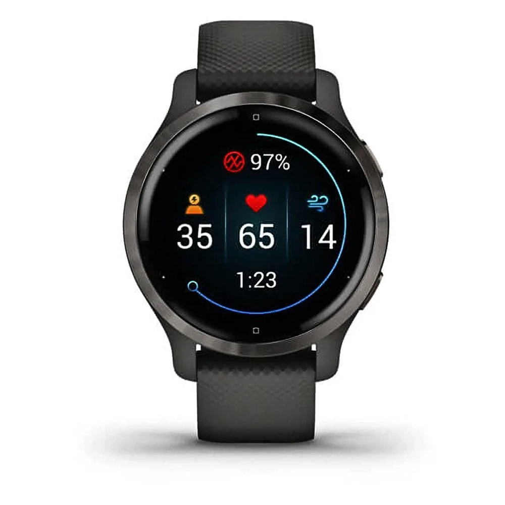 Смарт-часы Garmin Venu 2S серые 010-02429-10