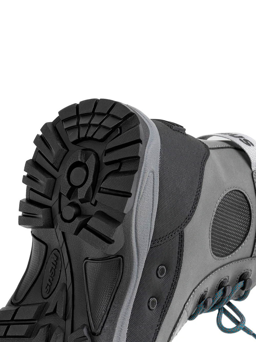 Ботинки мужские для вейдерсов Nisus Iron river, серые, размер 44