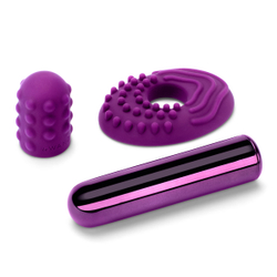 Люксовый мини-вибратор Le Wand Bullet вишневый