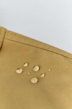 ZARA ПАРКА «2 В 1» С ЖИЛЕТОМ WATER-REPELLENT, ЗОЛОТОЙ