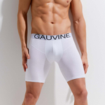 Удлиненные мужские трусы-боксеры Cotton Classic Boxer Brief (Размер: XXL) (Цвет: белый)