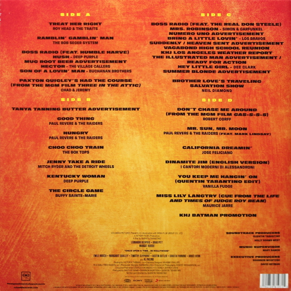 Soundtrack / Once Upon A Time In Hollywood (2LP)