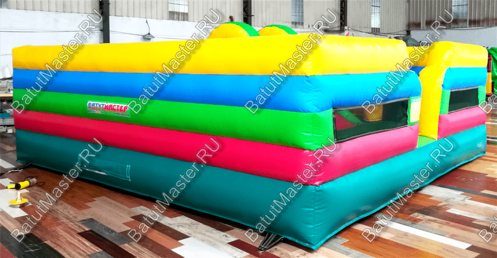 Надувной батут "Гусеничка"