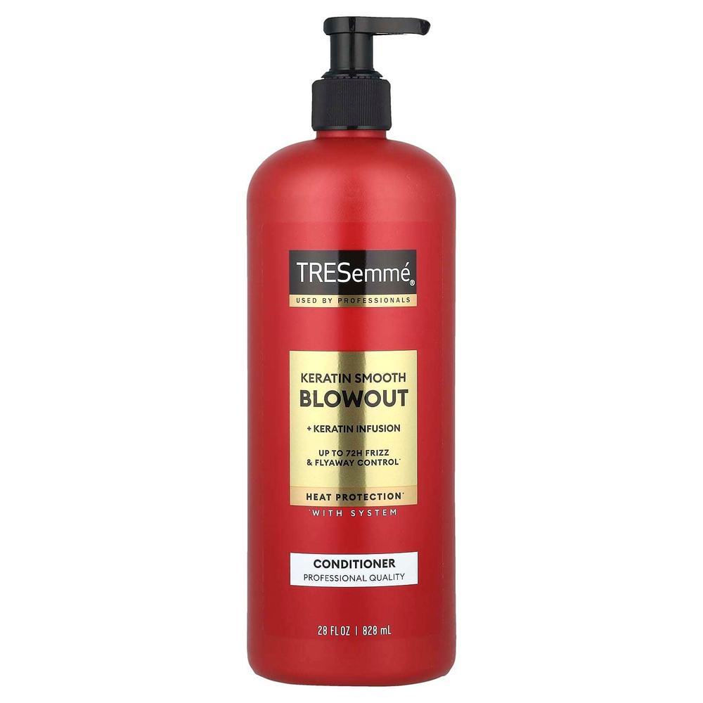 TRESemmé, Keratin Smooth Blowout, кондиционер, 828 мл (28 жидк. Унций)