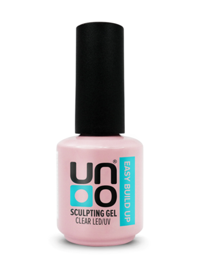 Моделирующий базовый гель прозрачный Uno Easy Build Up Clear, 15 гр.