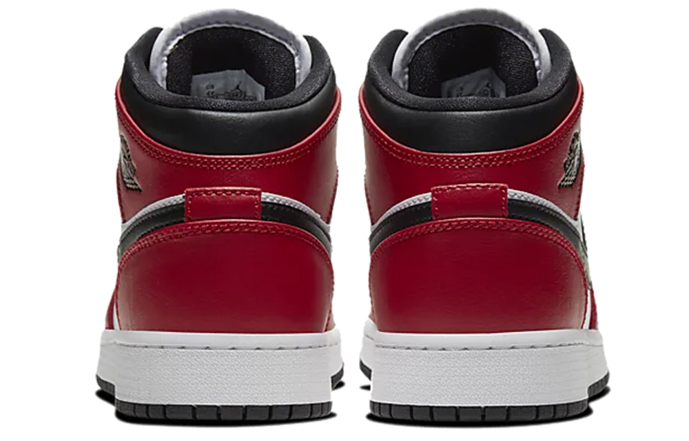 Jordan Kids Air Jordan 1 Mid "Chicago Black Toe" Sneakers