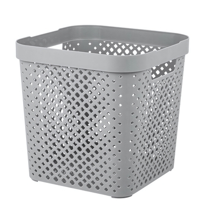 Корзина для хранения Plast Team STOCKHOLM, 20 л серый шторм