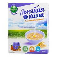 Льняная каша "Диета", 400 гр., Алфит Плюс, с овсяными хлопьями
