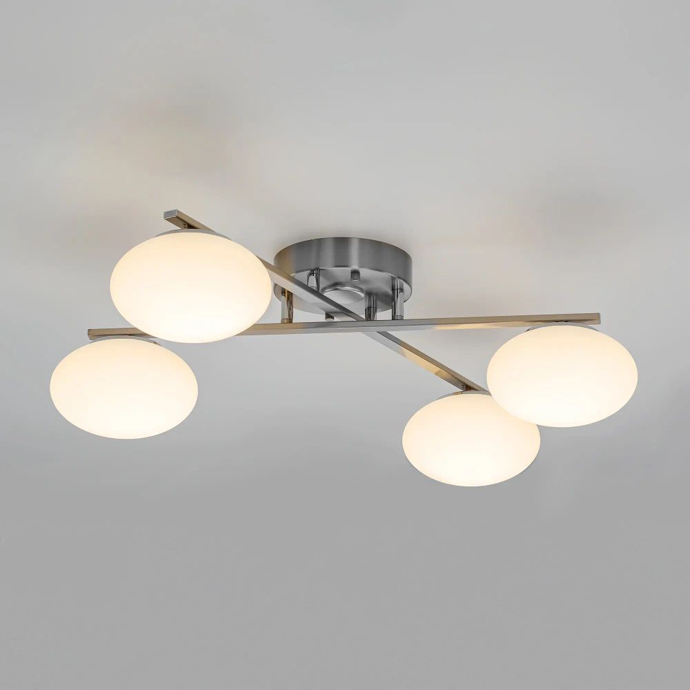 Citilux ATMAN SMART CL226A141 RGB LED Умная люстра Матовый Хром