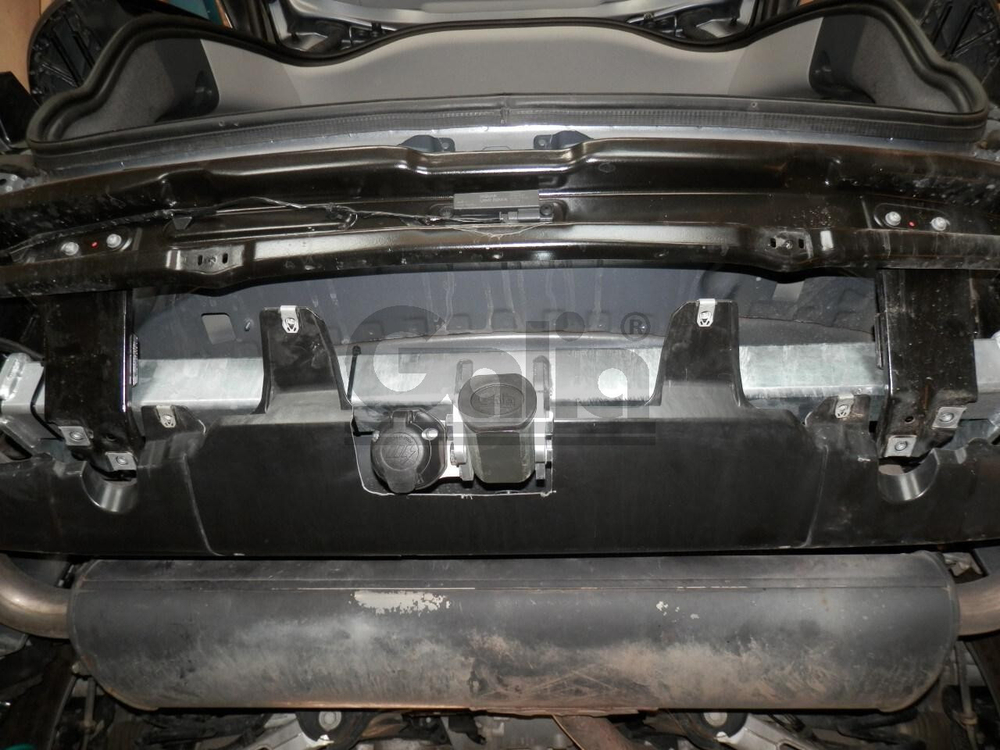 Фаркоп оцинкованный Galia R104A для Land Rover Discovery Sport 2015-2019(паспорт и сертификат в комплекте)(без электрики)