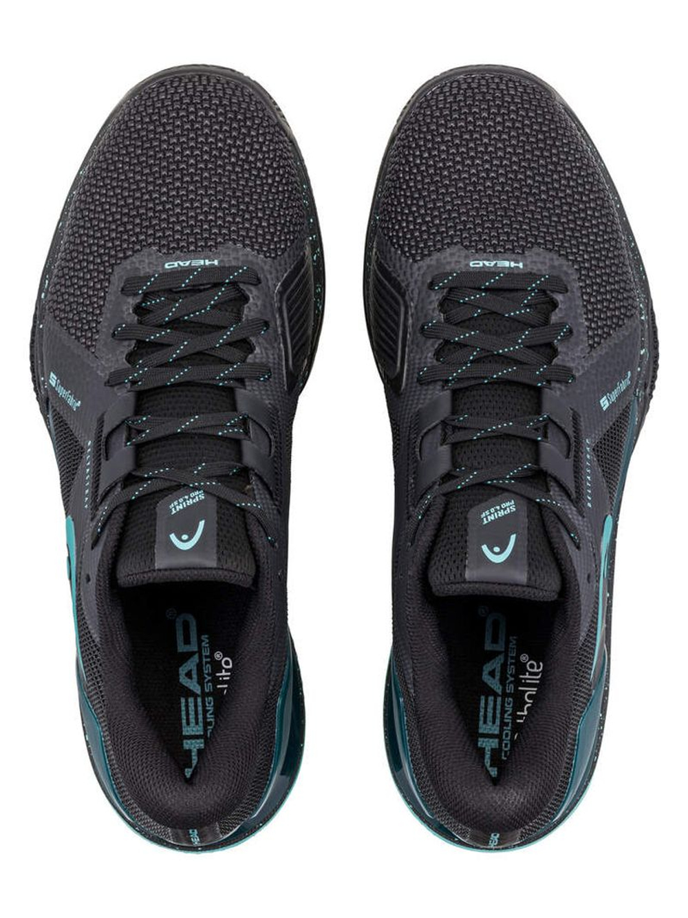 Теннисные кроссовки Head Sprint Pro 4.0 SF Clay - black/teal