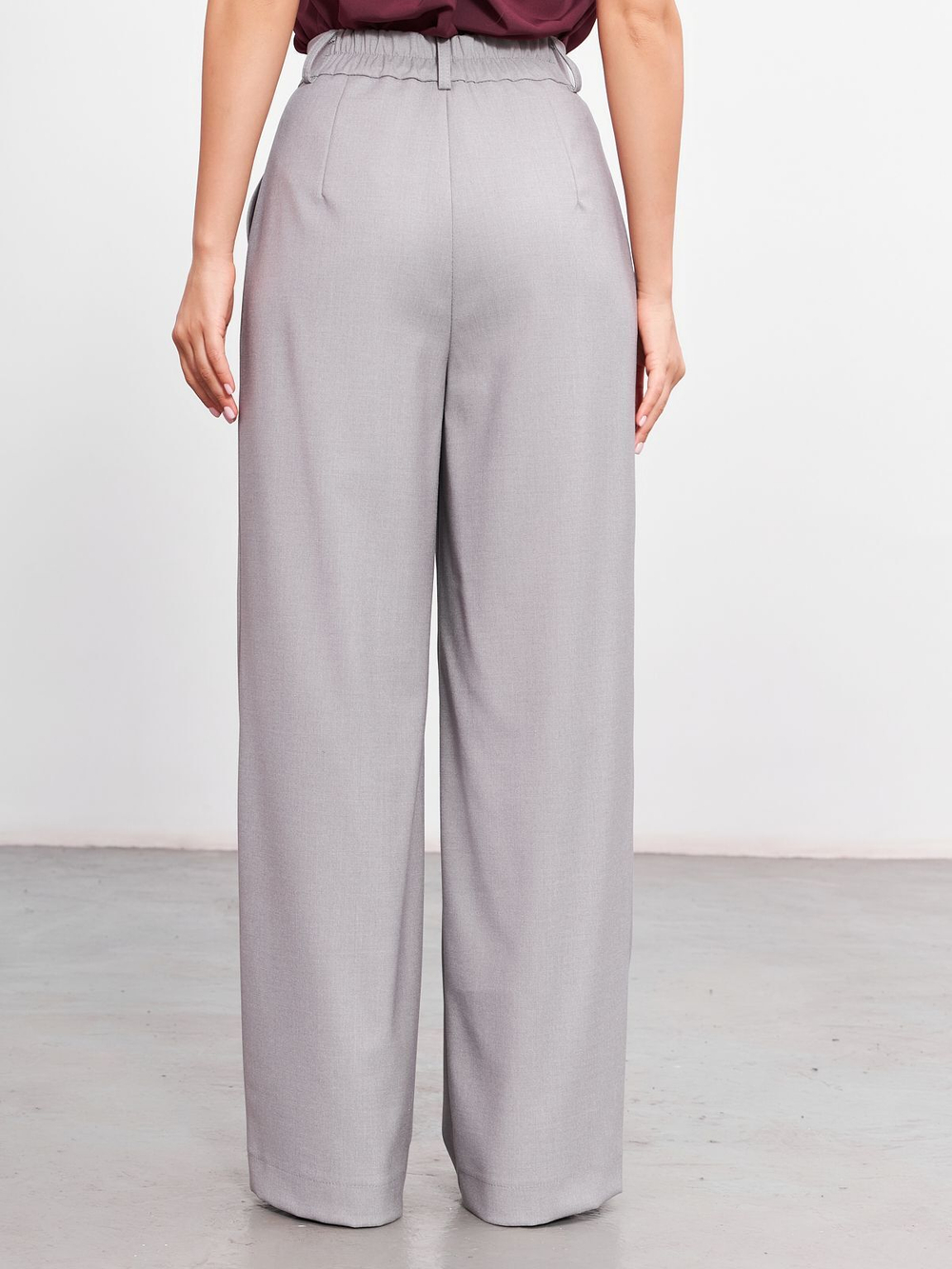 Брюки женские палаццо, Модный дом Виктории Тишиной, Амара 112-21-2, размер 46