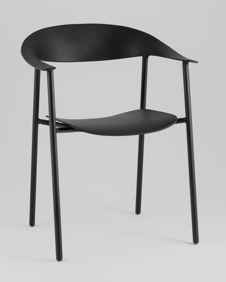 Стул Form пластик черный