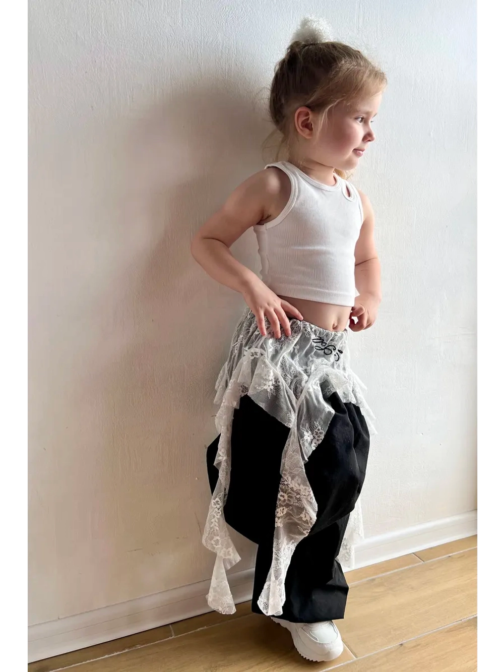 Брюки широкие парашюты