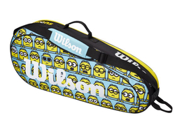 Сумка теннисная Wilson Minions 2.0 Team 3Pk - blue/yellow/black